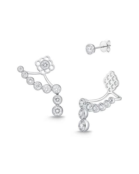 Buy Memoire Memoire Toujours K Ct Tw Diamond Ear Jackets