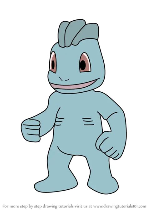 How To Draw Machop From Pokemon Go Pokemon Go Step By Step