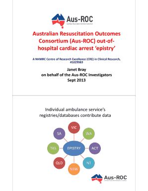 Fillable Online Australian Resuscitation Outcomes Fax Email Print ...