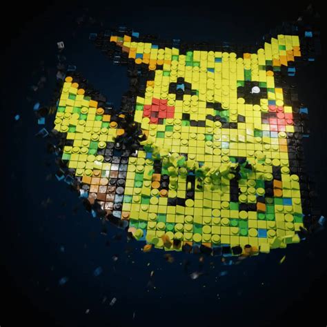 Pikachu - rendered in Eevee! by ArtBIT on DeviantArt