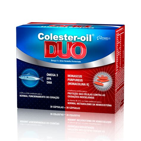 Colester Oil Duo 30 30 cápsulas Natiris Peixe Verde