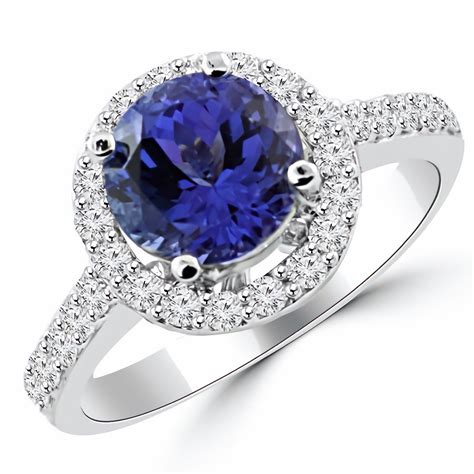 Tanzanite Engagement Rings Jewelry Point