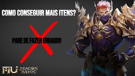 Como Conseguir Mais ITENS MU DRAGON HAVOC PT BR YouTube