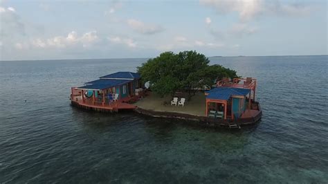 Bird Island Is A Private Island Off The Coast Of Belize On Airbnb Youtube