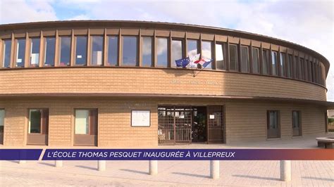 Yvelines Lécole Thomas Pesquet inaugurée à Villepreux tv78