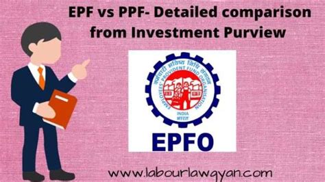 Epf Vs Ppf Detailed Comparison From Investment Purview Labour Law Gyan