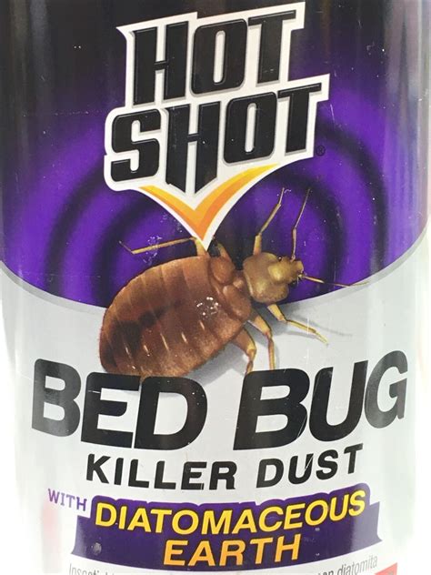 Hot Shot Bed Bug Killer Dust With Diatomaceous Earth Oz For Sale