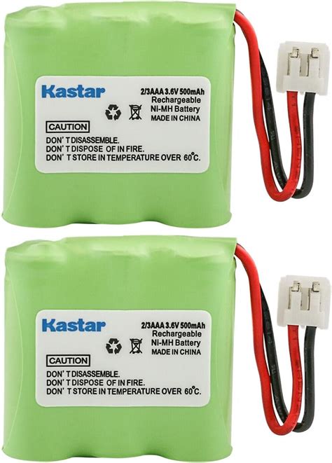 Amazon Kastar 3 Pack AAAX3 3 6V MSM 1000mAh Ni MH Rechargeable