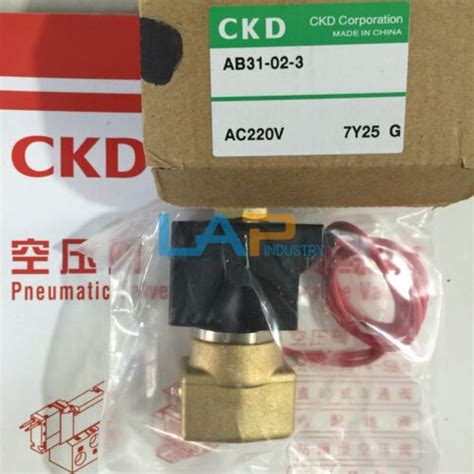 1PC New For CKD Solenoid Valve AB31 02 3 AC220V EBay