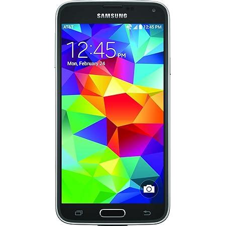 Amazon Samsung Galaxy S5 16GB Black Unlocked SM G900A AT T