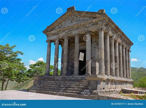 Templo De Garni Imagen De Archivo Imagen De Viejo Social