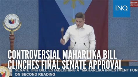 Controversial Maharlika Bill Clinches Final Senate Approval YouTube