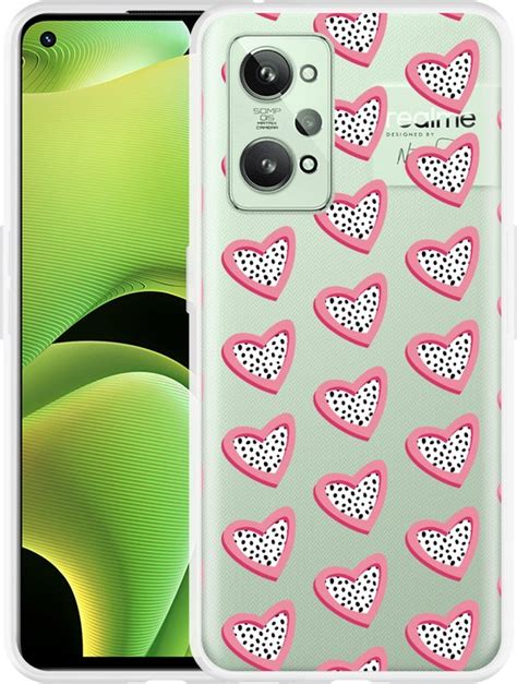 Realme Gt Hoesje Hartjes Met Stippen Designed By Cazy Bol