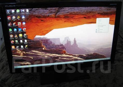 Монитор DNS PL270, 2560x1440 (WQHD), ЖК (LCD, LED, QLED), 27", IPS, б/у ...