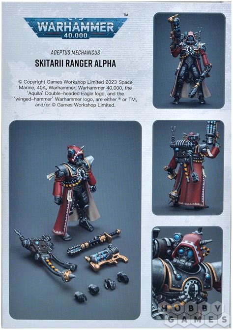 Фигурка JoyToy Warhammer 40 000 Adeptus Mechanicus Skitarii Ranger