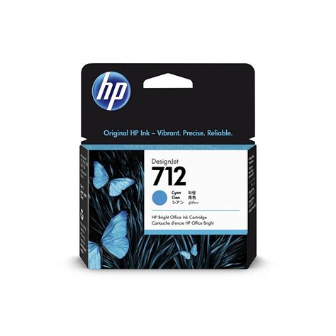 HP 712 3ED67A 3ED68A 3ED69A 3ED70A Tinten Multipack CMYK 5er Set