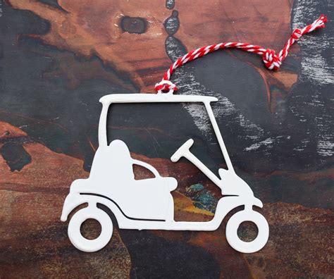 Golf Cart Christmas Ornament Free Shipping Stocking Etsy