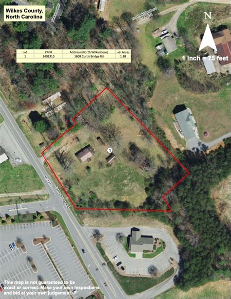 7 Commercial and Residential Lots located in the Wilkesboro Area.