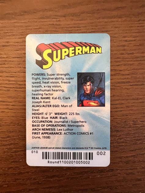 Round Arcade Cards Dc Comics Dc Superhero Arcade Coin Pusher Ebay