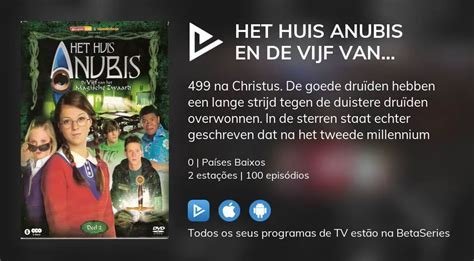 Onde Assistir S Rie De Tv Het Huis Anubis En De Vijf Van Het Magische