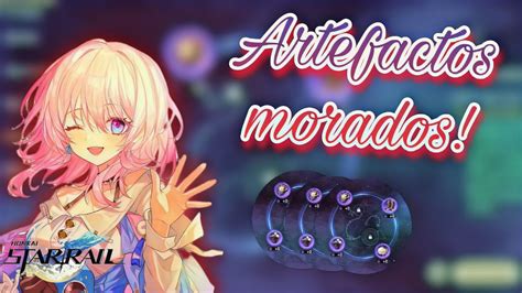 Consigue Tus Primeros Artefactos Morados Honkai Star Rail Youtube