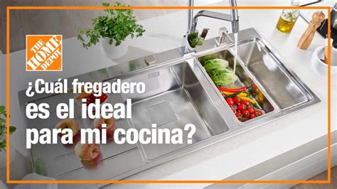 Cómo elegir un fregadero de cocina Línea blanca The Home Depot Mx