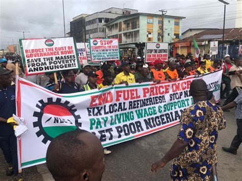 #SubsidyProtests: Gridlock as NLC begins protest in Lagos