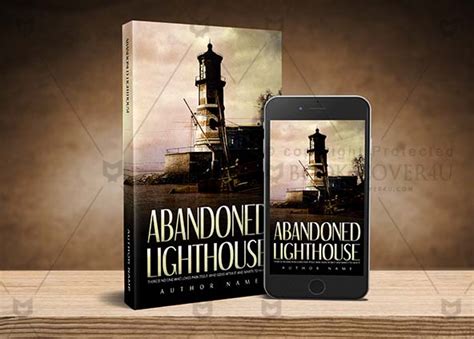 Horror Book cover Design - Abandoned lighthouse