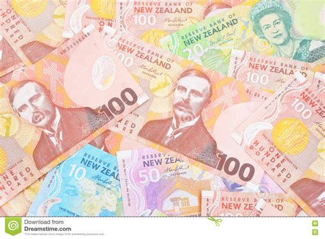 NZ Cash Stock Image Image Of Zealand Economy Commemorate 78279949