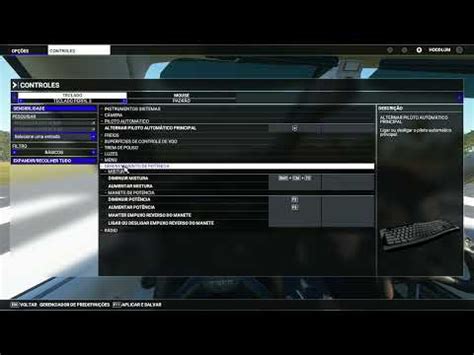 Como Configurar Controles B Sico Flight Simulator S Para Voar Youtube