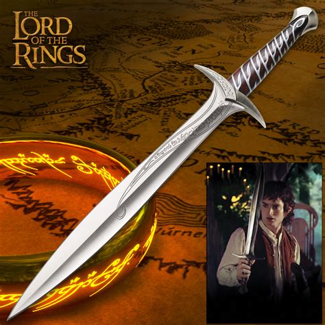 Frodo S Replica Sting Sword Lord Of The Rings True Swords