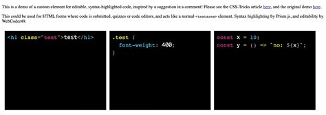 Javascript Textarea That Can Do Syntax Highlighting On The Fly