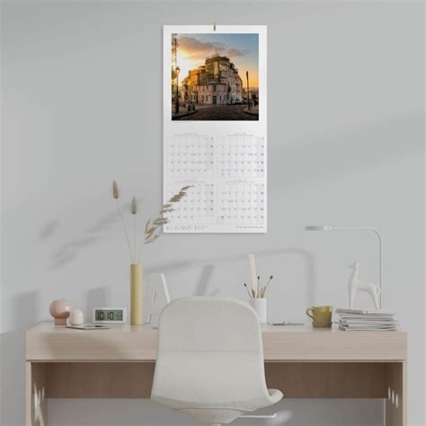 Calendario De Pared 2024 Paris Erikstore