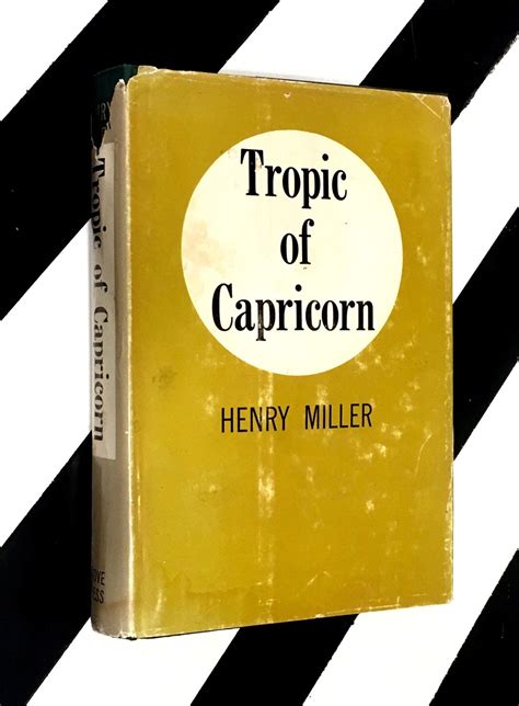 Tropic Of Capricorn By Henry Miller 1961 Hardcover Book