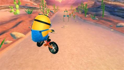 Despicable Me: Minion Rush - BMX Bike Gameplay - YouTube