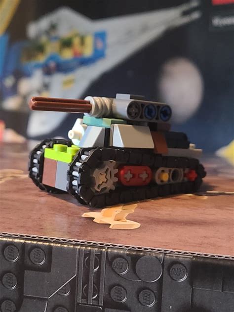 Who likes my mini tank I made? : r/lego