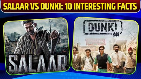 Dunki Vs Salaar Interesting And Unknown Facts Shahrukh Khan Vs