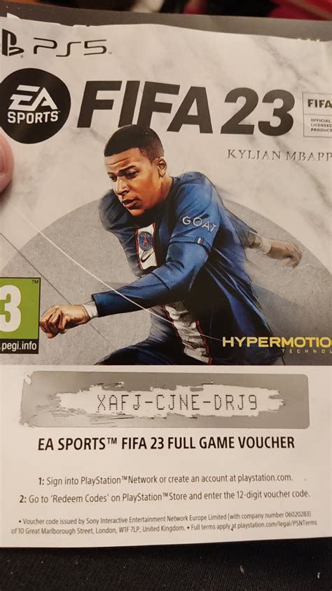 Codes for PS5 whoever gets it please enjoy : r/EASportsFC