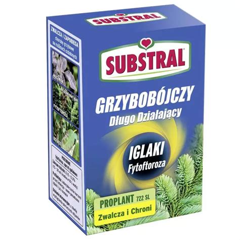 Substral 50ml Proplant 722 Sl Iglaki Środek Grzybobójczy Fytoftoroza Zgorzel Mączniak