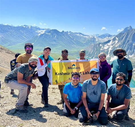 Kashmir Great Lake Trek A Trail Along Seven Himalayan Lakes