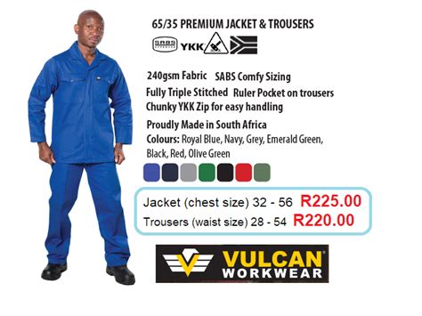 Premium Conti Suits With Ykk Chunky Zips Taurus Workwear