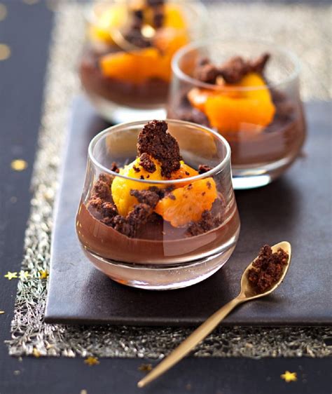 Recette Verrine Crumble Chocolat Mandarine Marie Claire