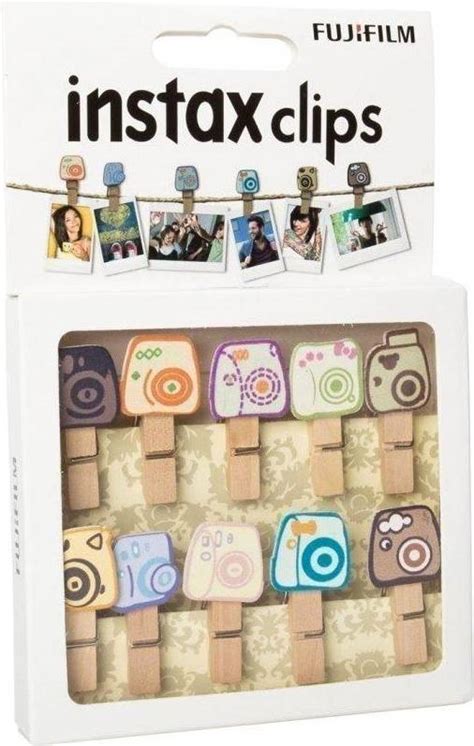 Fujifilm Instax Camera Design Clips 10 Pack Pris