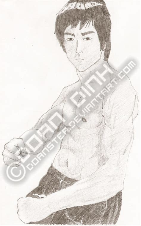 Bruce Lee, "Anime" by Doanster on DeviantArt