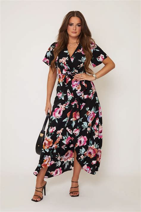 Buy Girl In Mind Farren Wrap Maxi Dress From Next Ireland