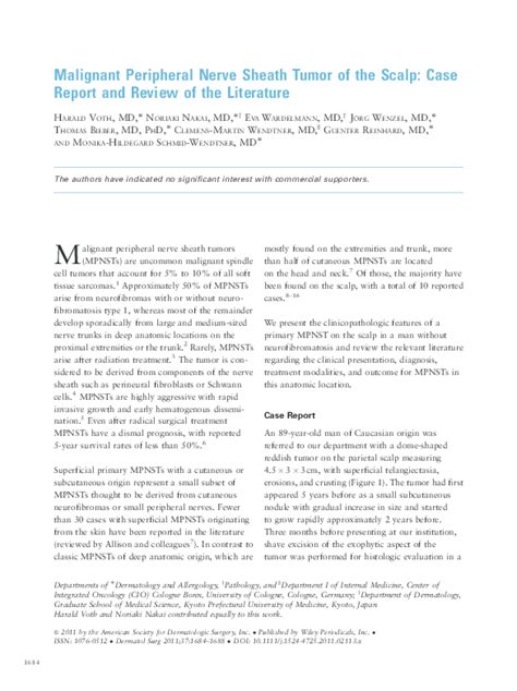 Pdf Cellular Neurothekeoma In A Female With Guillain Barré Syndrome A Case Report And Review