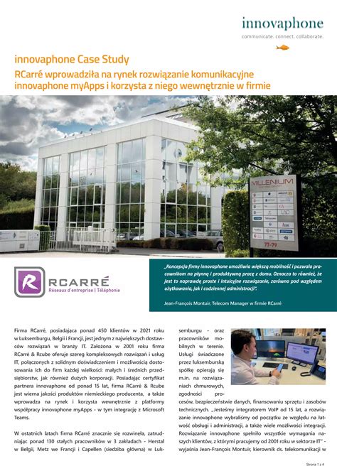 Innovaphone Case Study Rcarr Pl Pdf