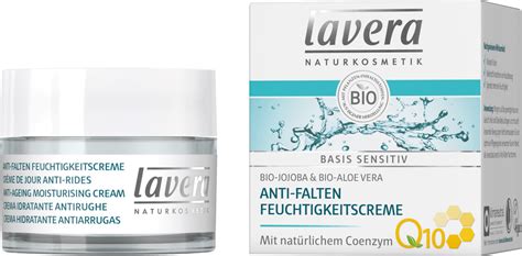 Lavera Gesichtscreme Basis Sensitiv Mit Bio Aloe Vera Coenzym Q10 50