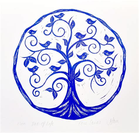 Tree Of Life, Art Print by Jess Harrington, Wychwood Art