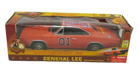 1969 Dodge Charger General Lee 1 18 Scale With Light And Sound Dukes Of